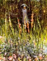 The Garden Gladioli Claude Monet Impressionism Flowers